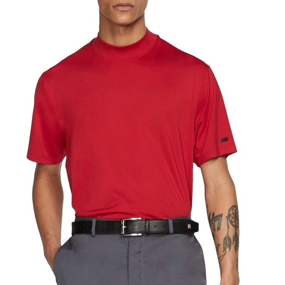 nike mock neck golf shirts